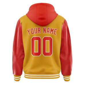 Custom Yellow Orange Red Jacket