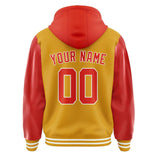 Custom Yellow Orange Red Jacket