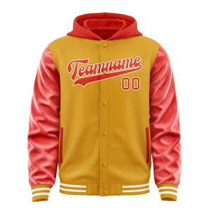 Custom Yellow Orange Red Jacket