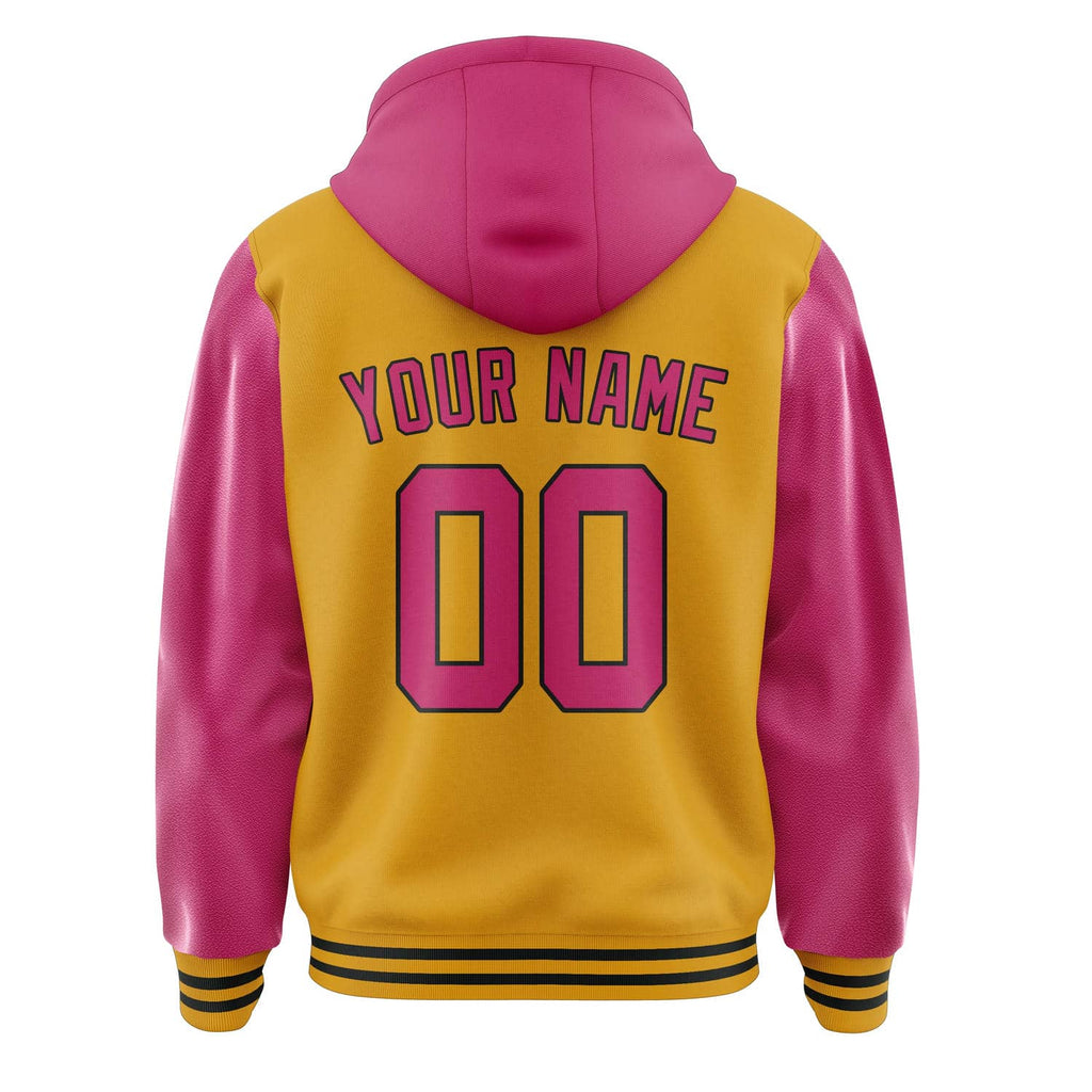 Custom Yellow Pink Jacket