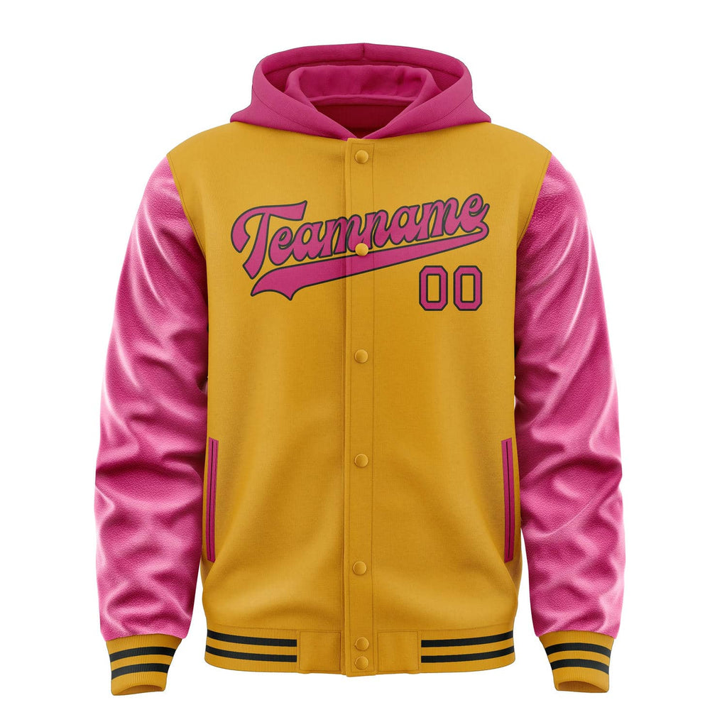 Custom Yellow Pink Jacket