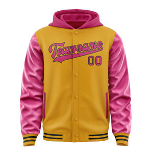 Custom Yellow Pink Jacket