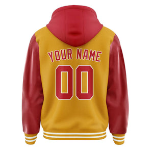 Custom Yellow Red Jacket