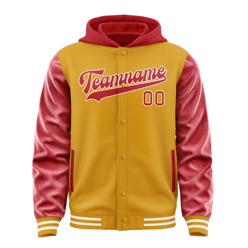 Custom Yellow Red Jacket