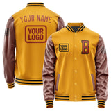Custom Yellow Coral Red Jacket JA191916191717161617