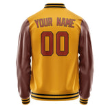 Custom Yellow Coral Red Jacket JA1919161917B31716