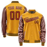 Custom Yellow Coral Red Jacket