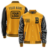 Custom Yellow Black Jacket