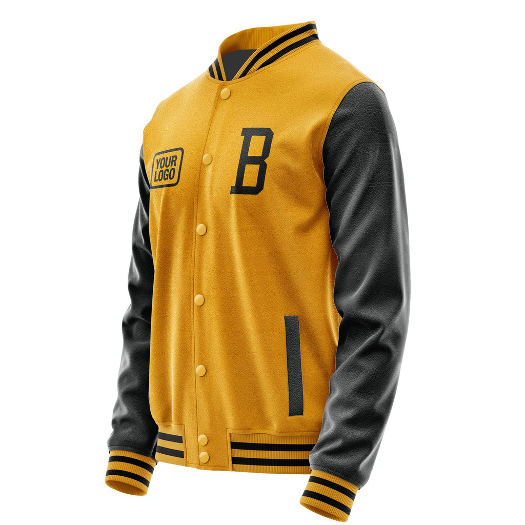 Custom Yellow Black Jacket JA191917191717171717