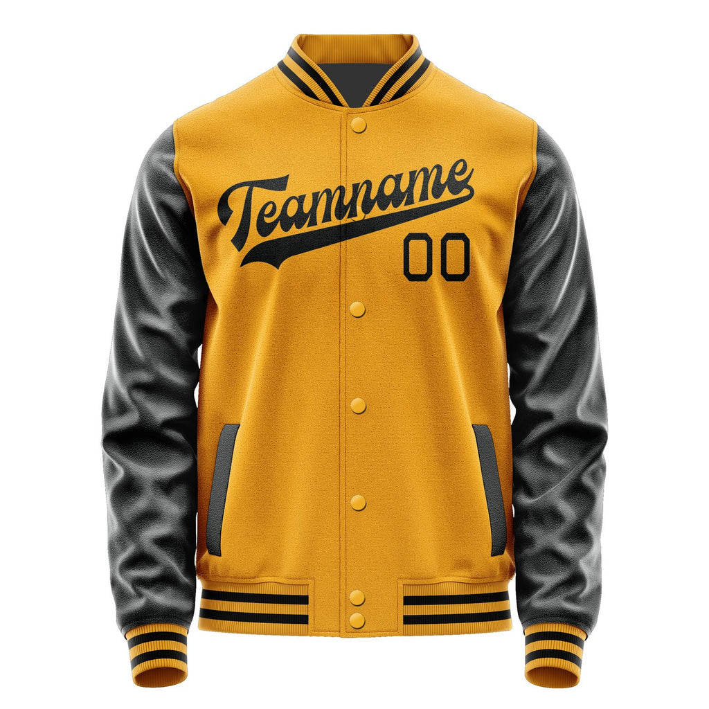 Custom Yellow Black Jacket JA1919171917B31717