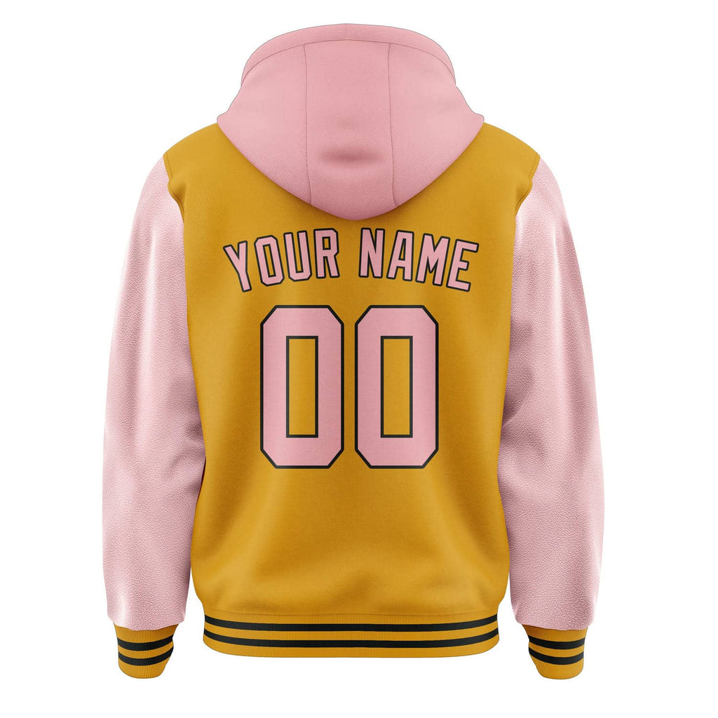 Custom Yellow Light Pink Jacket