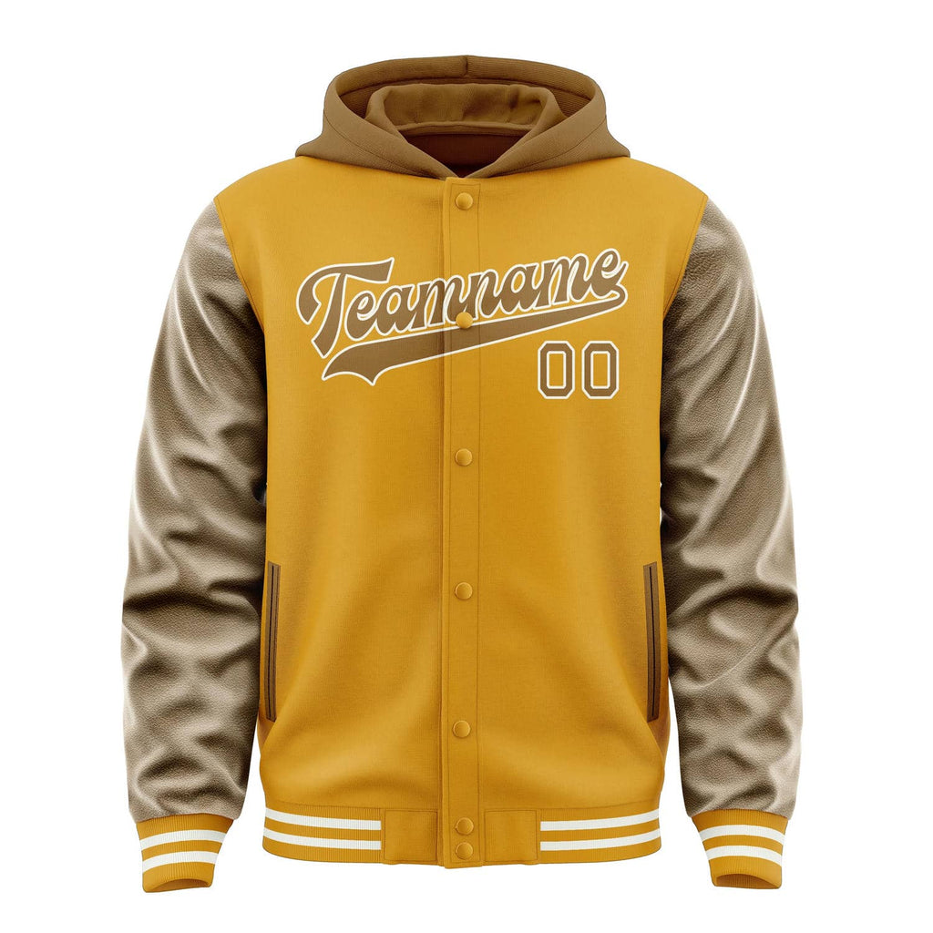 Custom Yellow Khaki Jacket