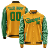 Custom Yellow Emerald Green Jacket