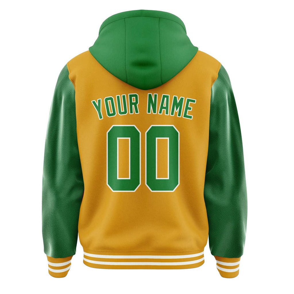 Custom Yellow Emerald Green Jacket