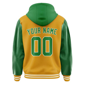 Custom Yellow Emerald Green Jacket