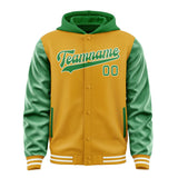 Custom Yellow Emerald Green Jacket