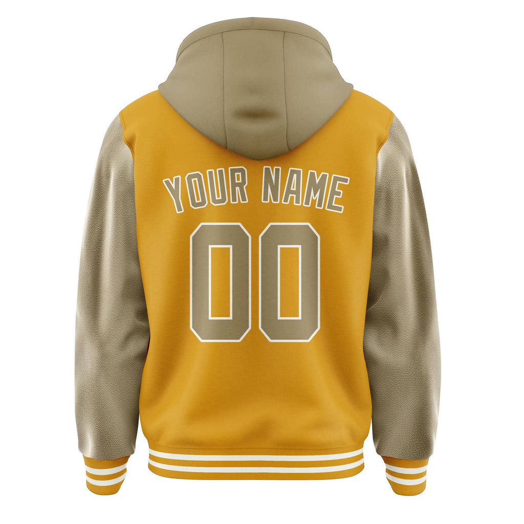 Custom Yellow Light Khaki Jacket