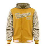 Custom Yellow Light Khaki Jacket