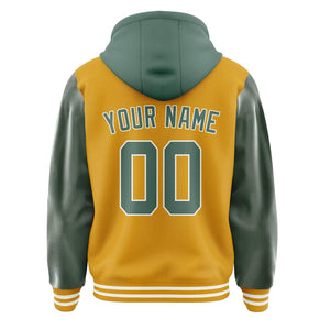 Custom Yellow Blue Green Jacket