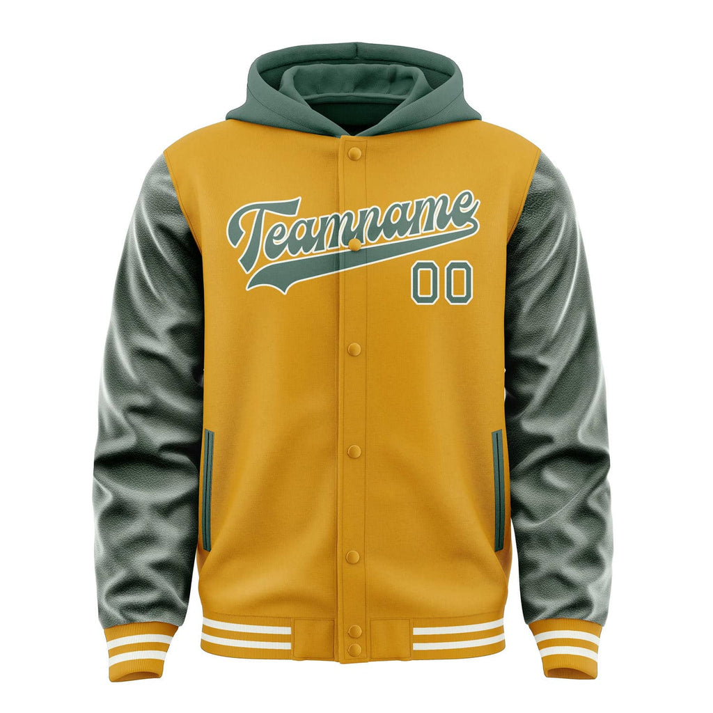 Custom Yellow Blue Green Jacket