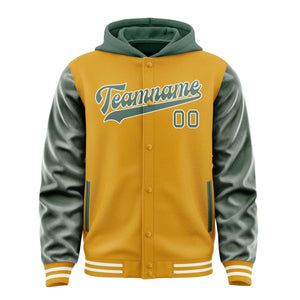 Custom Yellow Blue Green Jacket