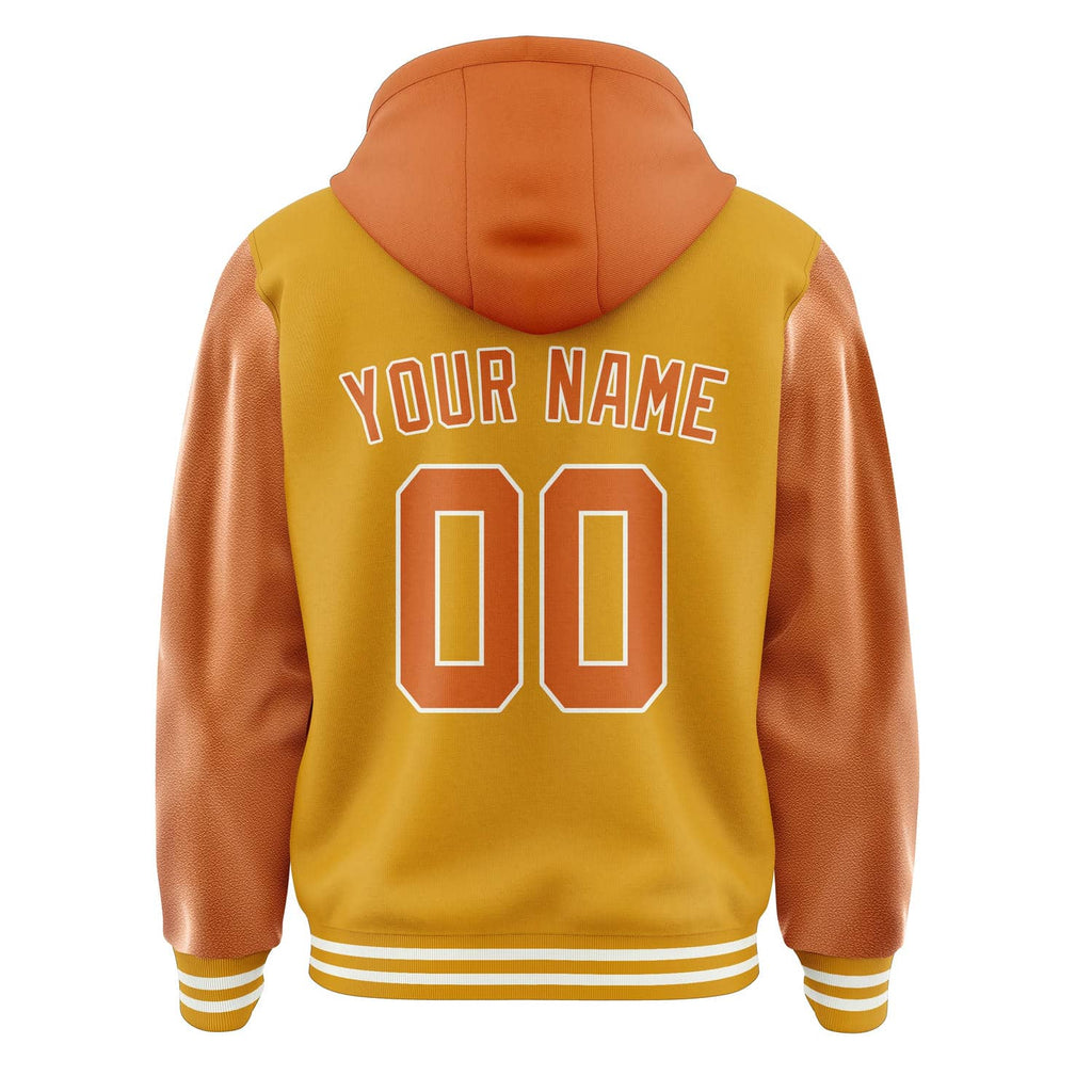 Custom Yellow Orange Jacket