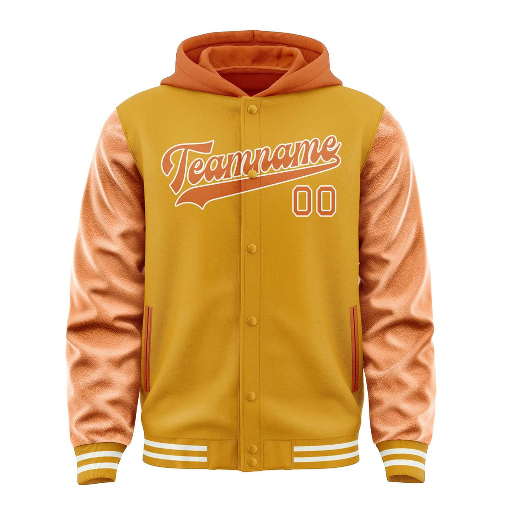 Custom Yellow Orange Jacket