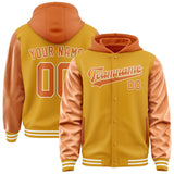 Custom Yellow Orange Jacket