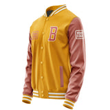 Custom Yellow Copper Rose Jacket JA191929191818292918