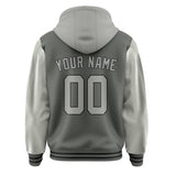 Custom Dark Grey Gray Jacket