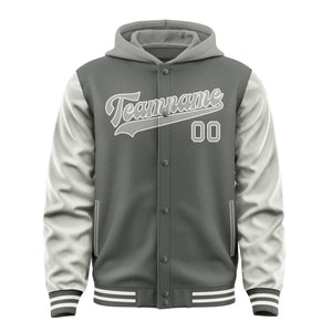Custom Dark Grey Gray Jacket