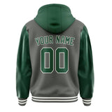 Custom Dark Grey Green Jacket