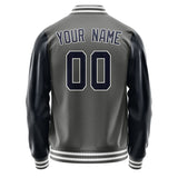 Custom Dark Grey Navy Jacket JA2020112018B31811