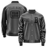 Custom Dark Grey Black Jacket JA202017201717171717