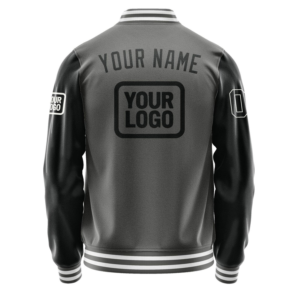 Custom Dark Grey Black Jacket JA202017201818171718