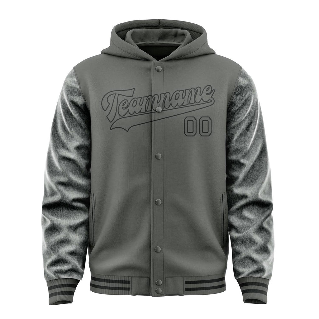 Custom Dark Grey Dark Grey Jacket