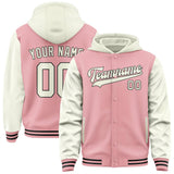 Custom Light Pink Cream Jacket