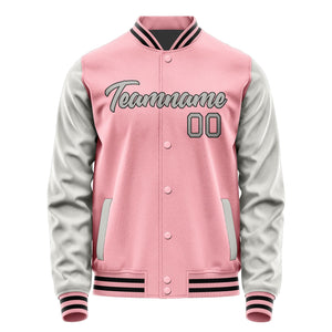 Custom Light Pink Gray Jacket JA2121042117B21704