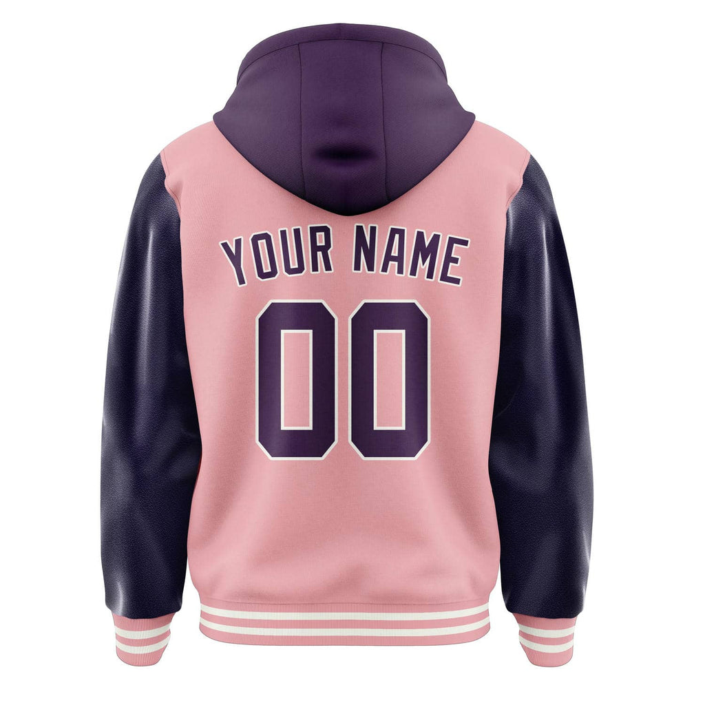 Custom Light Pink Purple Jacket