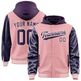 Custom Light Pink Purple Jacket