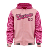 Custom Light Pink Pink Jacket