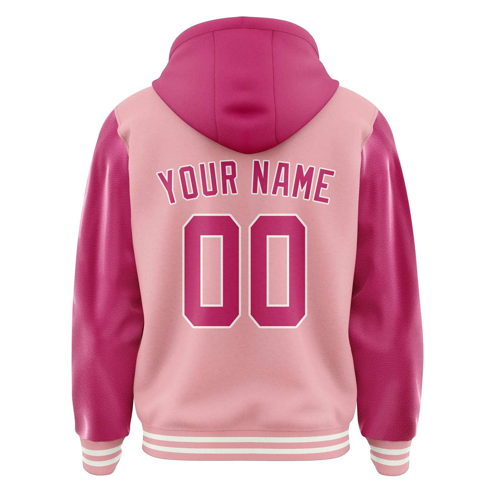 Custom Light Pink Pink Jacket