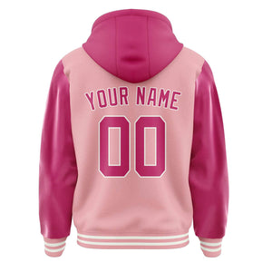 Custom Light Pink Pink Jacket