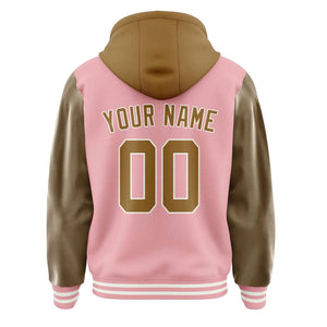 Custom Light Pink Khaki Jacket