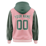 Custom Light Pink Blue Green Jacket