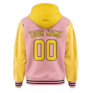Custom Light Pink Gold Jacket