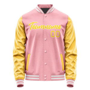 Custom Light Pink Gold Jacket JA2121302118B21830