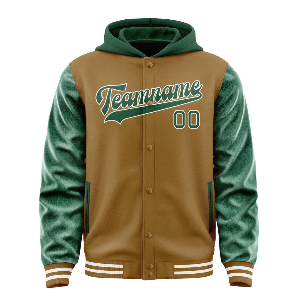 Custom Khaki Green Jacket