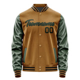 Custom Khaki Dark Green Jacket JA2222062217B21706