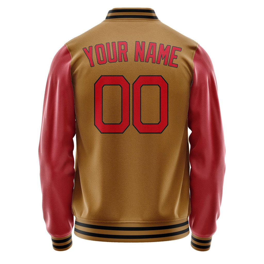 Custom Khaki Red Jacket JA2222142217B21714